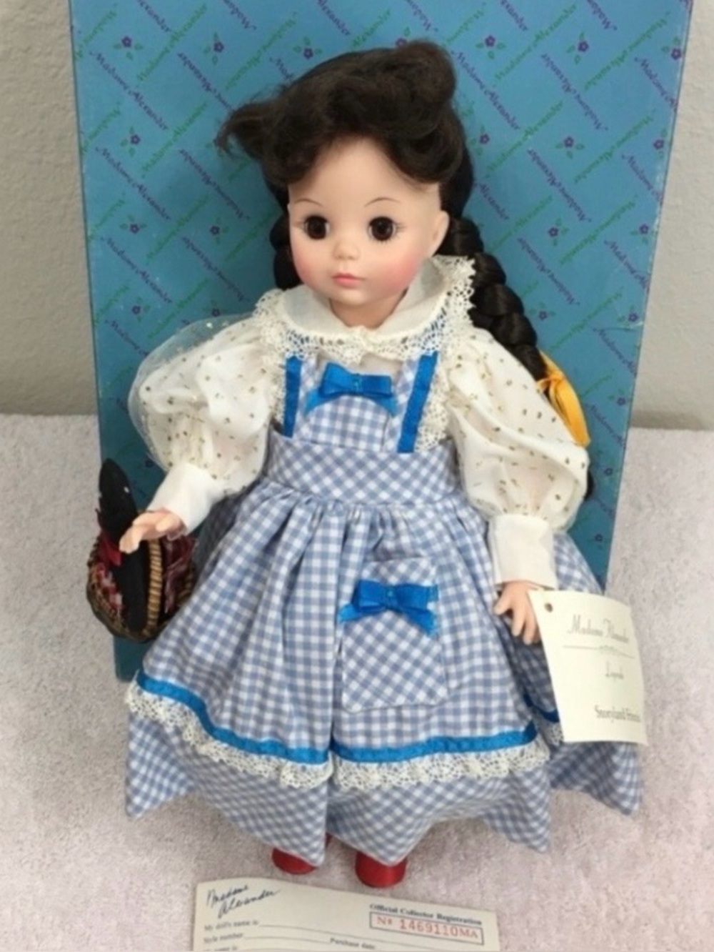 Madame Alexander Storyland Friends Wizard of Oz Dorothy 15” Doll #15831 Darling